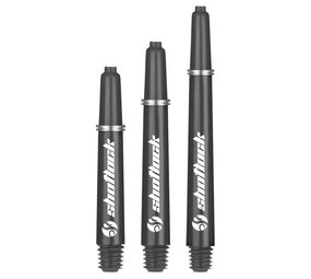 Shot Lock Dartshaft - Zwart
