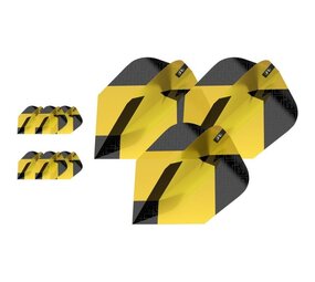 Target Tag Black Yellow No.6 3 sets