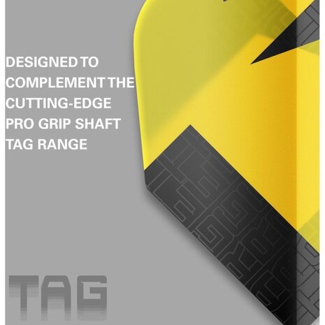 Target Target Tag Black Yellow No.6 3 sets