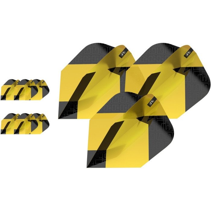 Target Tag Black Yellow No.2 3 sets afbeelding 1
