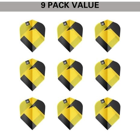 Target Target Tag Black Yellow No.2 3 sets Target Target Tag Black Yellow No.2 3 sets