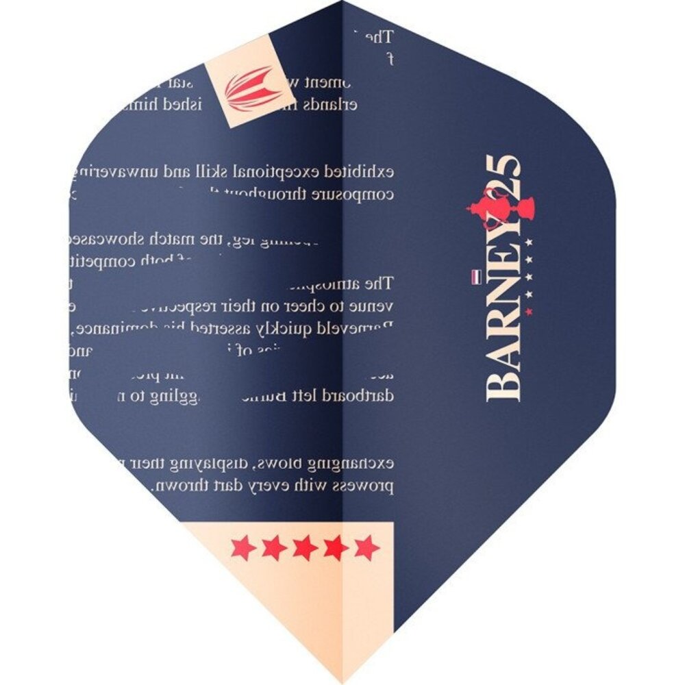 Target Target Ultra Player Barney 25 No.6 Flights 3 sets Target Target Ultra Player Barney 25 No.6 Flights 3 sets