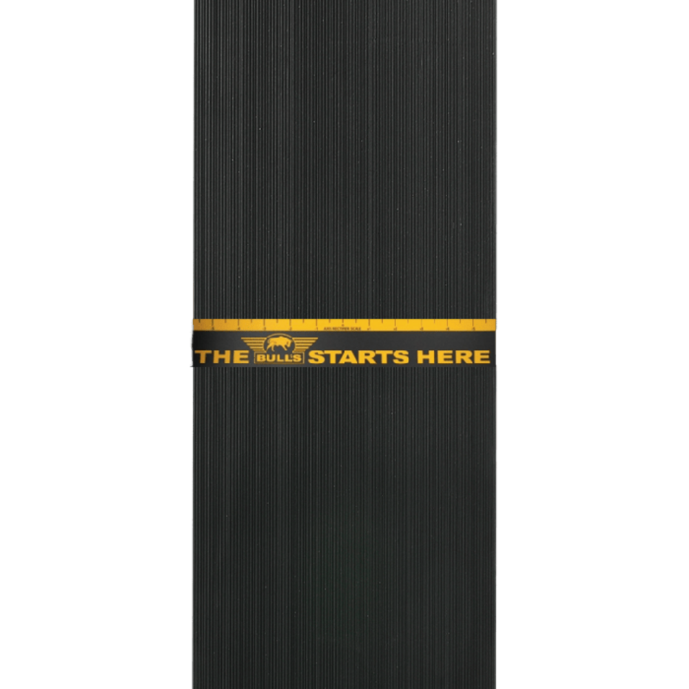 Bulls Bulls Rubber Dartmat + Throwline Sticker | 300x60 cm