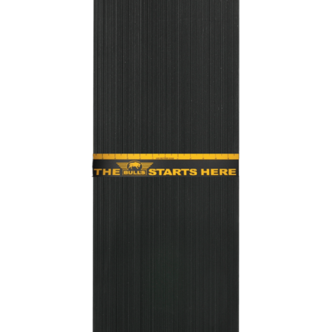 Bulls Bulls Rubber Dartmat + Throwline Sticker | 300x60 cm