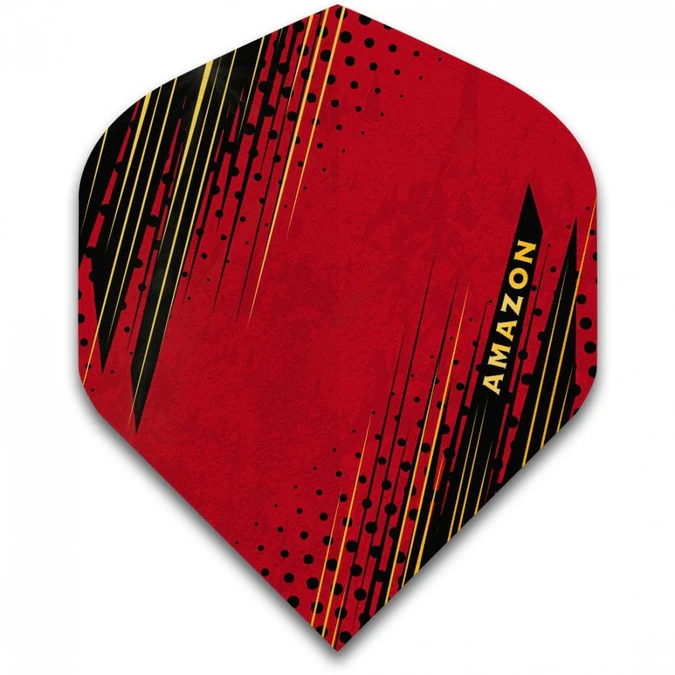 Amazon Oro Dartflights - Rood afbeelding 1