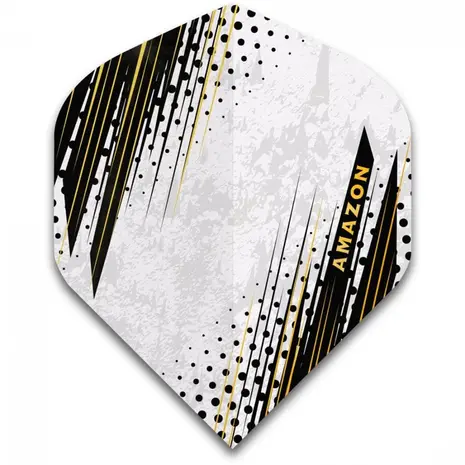 Amazon Amazon Oro Dartflights - Wit