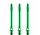 Lena Aluminium Dartshafts - Groen