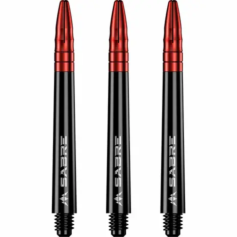 Mission Mission Sabre Shaft - Zwart Rood