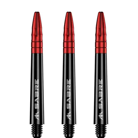 Mission Mission Sabre Shaft - Zwart Rood