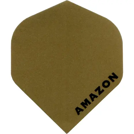 Amazon Amazon Plain Dartflights - Goud