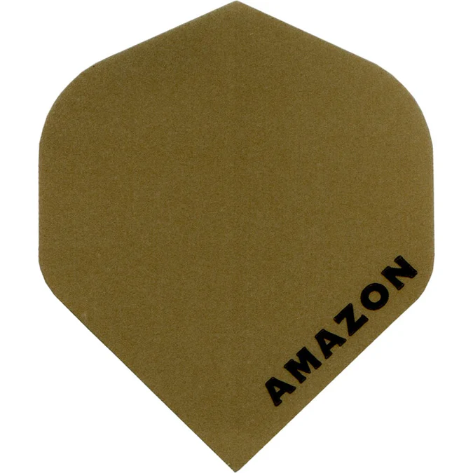 Amazon Plain Dartflights - Goud