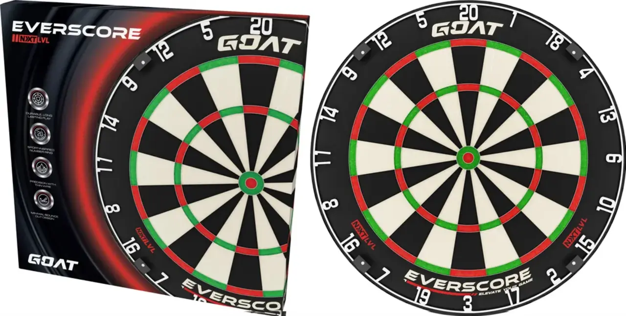 Goat Goat NXT LVL Dartboard Madagascar Sisal Goat Goat NXT LVL Dartboard Madagascar Sisal