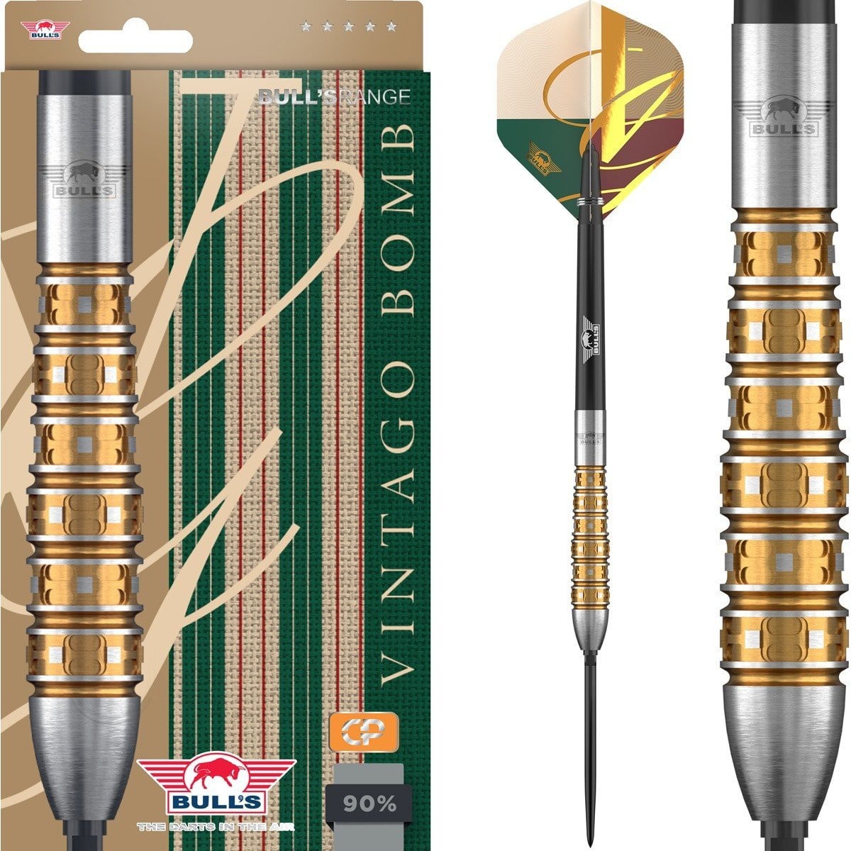 Bulls Vintago Bomb CP Steeltip 90%