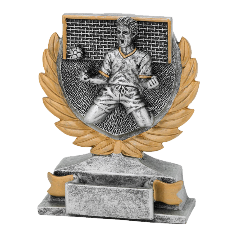 Sportprijzen Leiden Sport Trofee - Voetbal Doelpunt Sportprijzen Leiden Sport Trofee - Voetbal Doelpunt