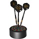 Bulls Bull's Advantage Black Mini Dartboard Display