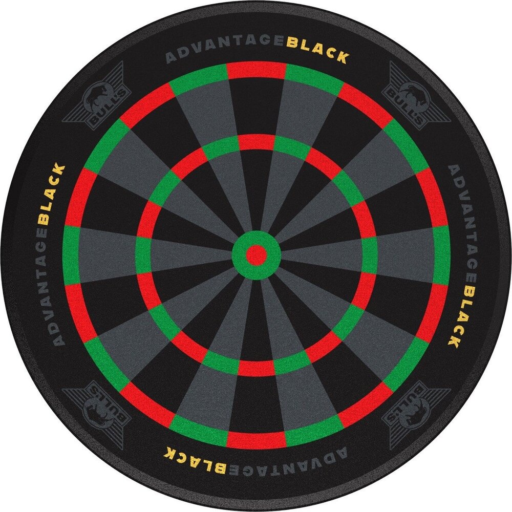 Bulls Bull's Advantage Black Mini Dartboard Display