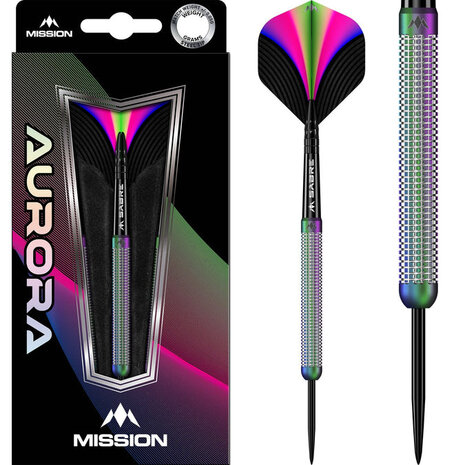 Mission Mission Aurora Coral PVD 90% - Darts Mission Mission Aurora Coral PVD 90% - Darts