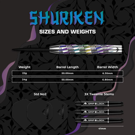 Mission Mission Shuriken 90% Darts Mission Mission Shuriken 90% Darts