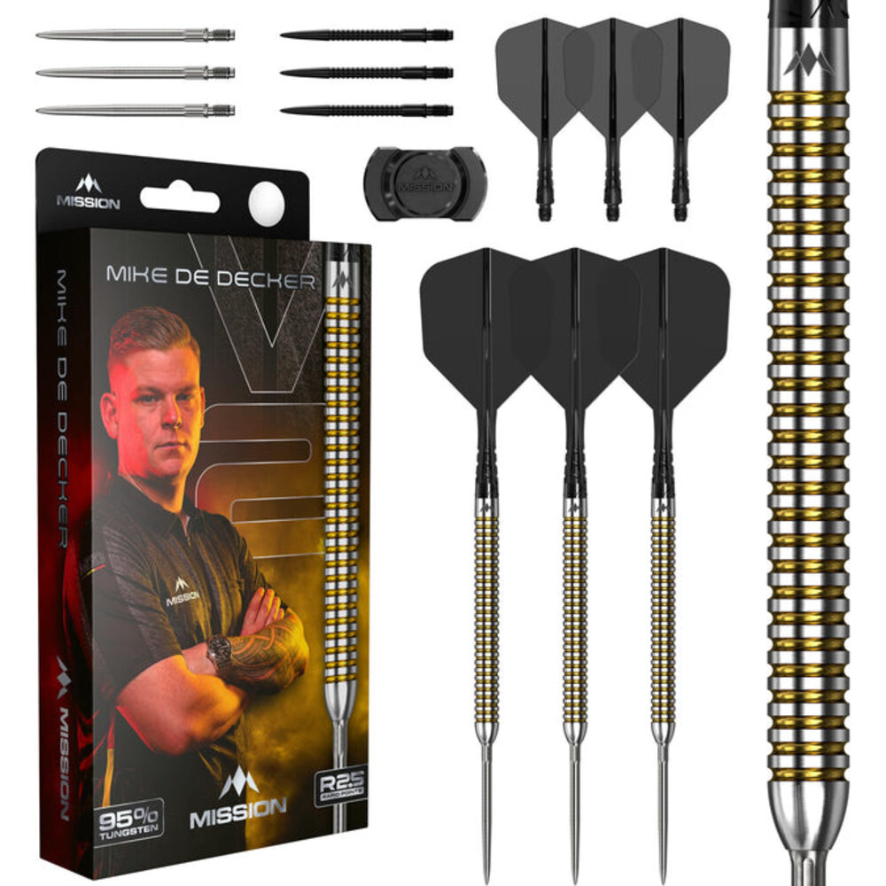 Mission Mission Mike de Decker V2 Rapid Point 95% - Darts Mission Mission Mike de Decker V2 Rapid Point 95% - Darts