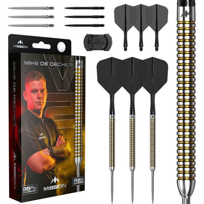 Mission Mike de Decker V2 Rapid Point 95% - Darts