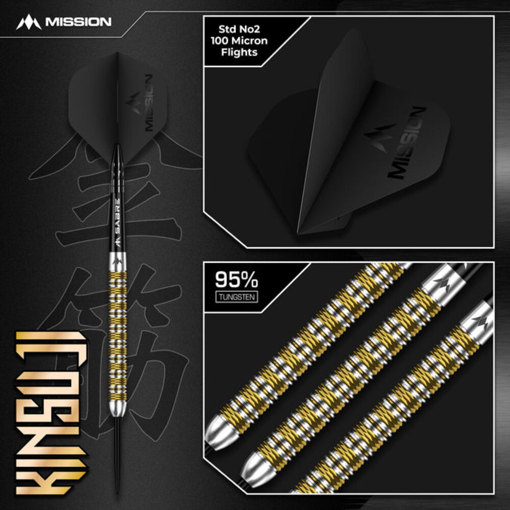 Mission Mission Kinsuji 95% Darts Mission Mission Kinsuji 95% Darts