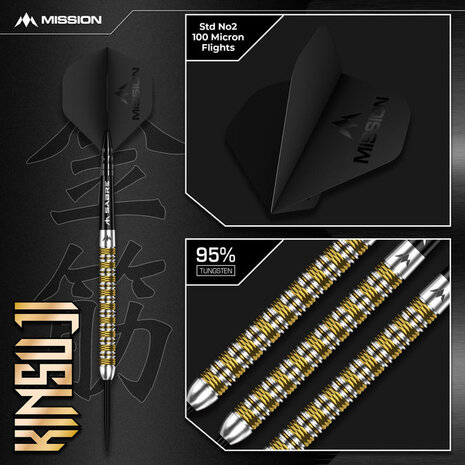 Mission Mission Kinsuji 95% Darts Mission Mission Kinsuji 95% Darts