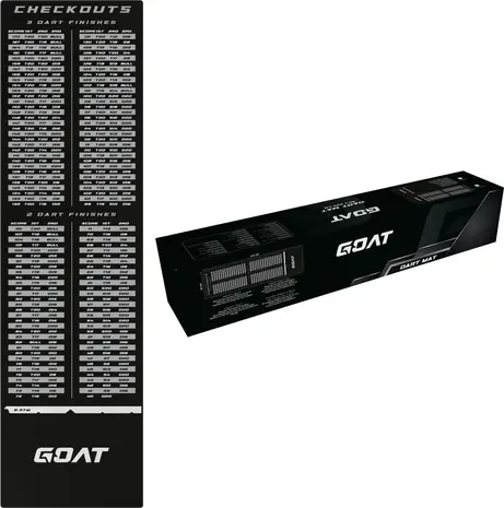Goat Goat Checkout Dart Mat 285x80cm Goat Goat Checkout Dart Mat 285x80cm