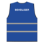 Beveiliger hesje blauw