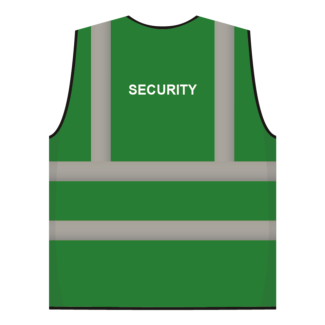 RWS veiligheidsvest security groen
