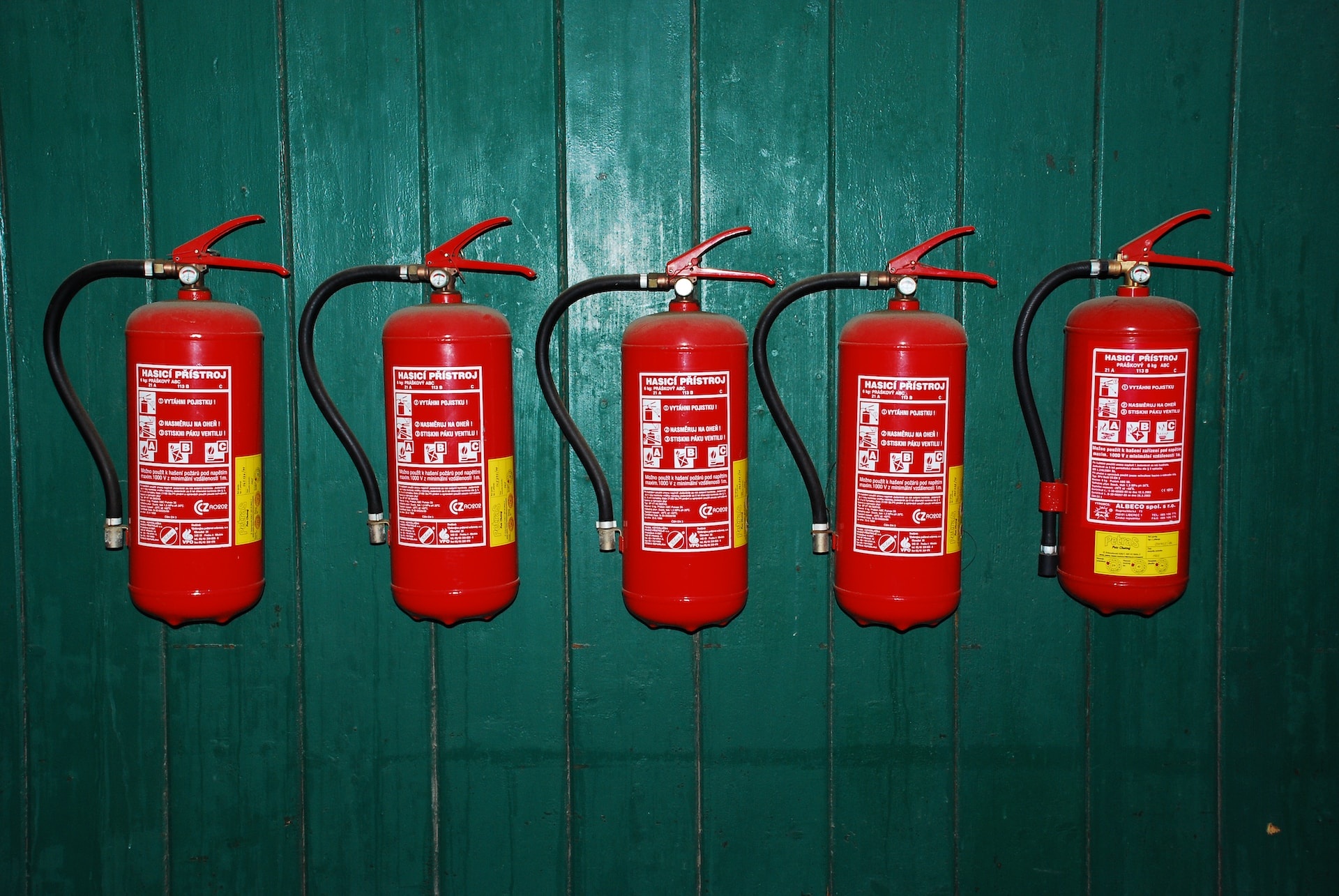 De belangrijkste factoren bij een brandblusser