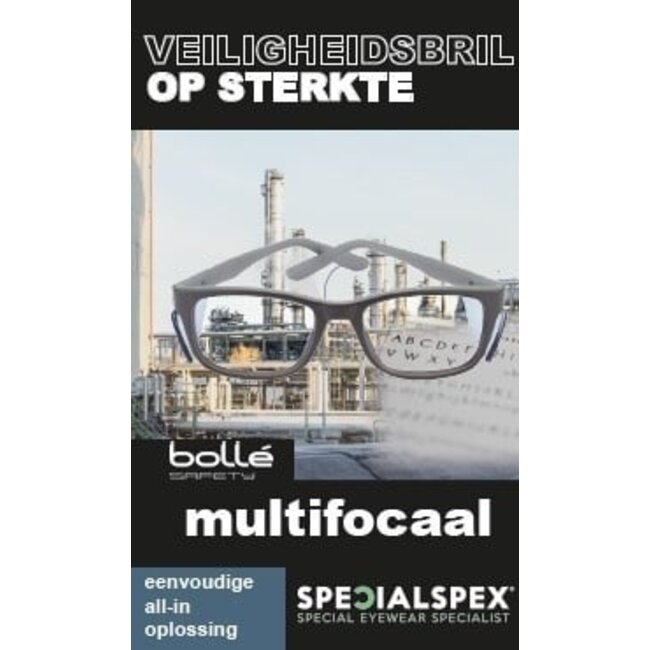 Bollé Veiligheidsbril op sterkte multifocaal Safety RX-pack