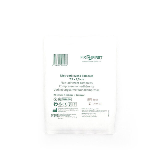 FixFirst Niet verklevend wondkompres