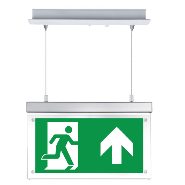 Normlights Verstelbare inbouw LED noodverlichting