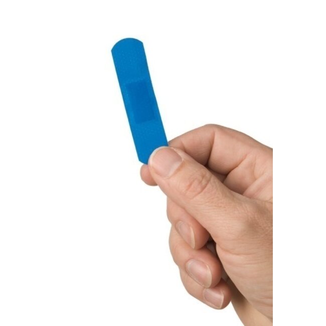 Plast detectable wondpleister, 100 stuks