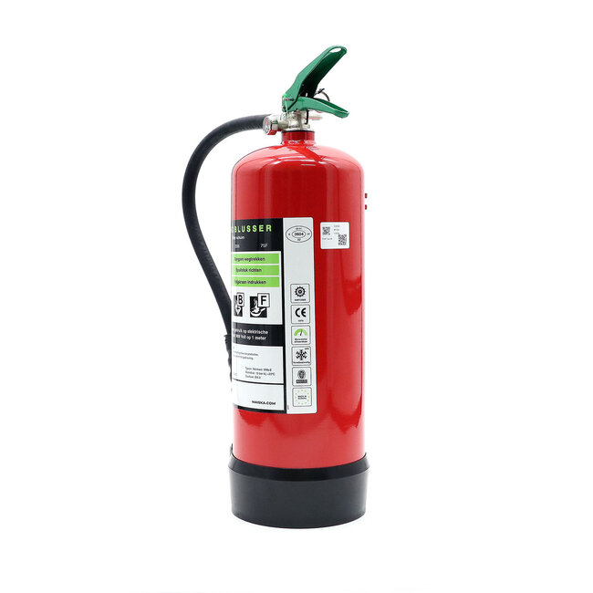 Schuimblusser 6 liter ABF vorstvrij