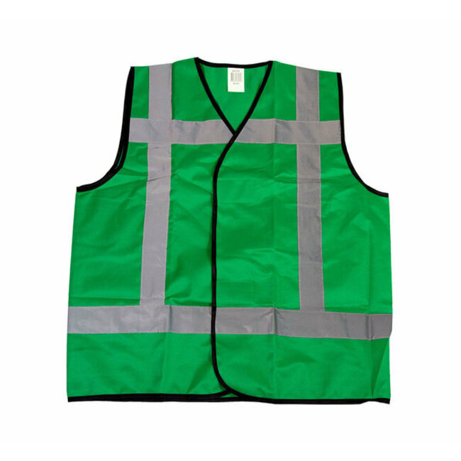 RWS veiligheidsvest hoofd BHV groen