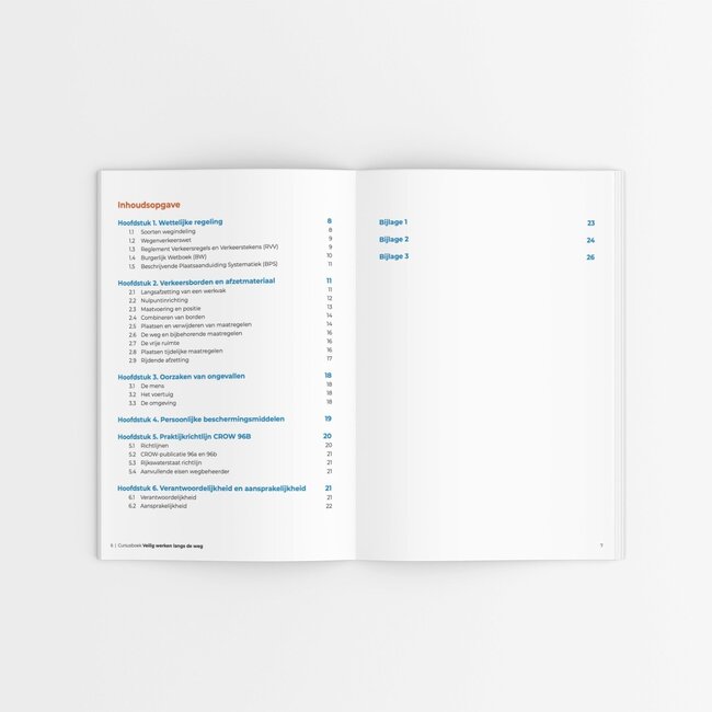 Veilig werken langs de weg cursusboek