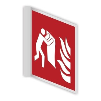 Branddeken haaks
