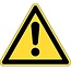 Waarschuwingssticker Waarschuwing, op rol