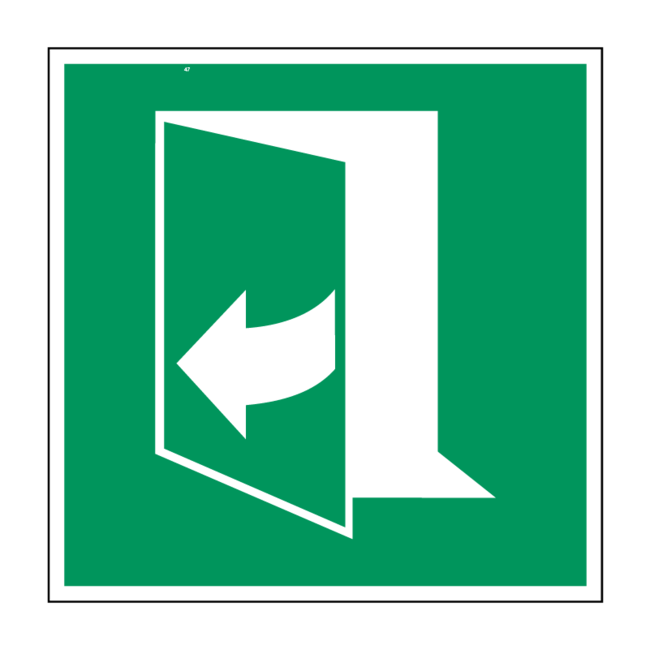 Trek aan de rechterkant om de deur te openen pictogram