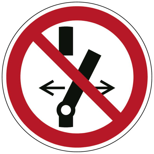 Niet schakelen pictogram