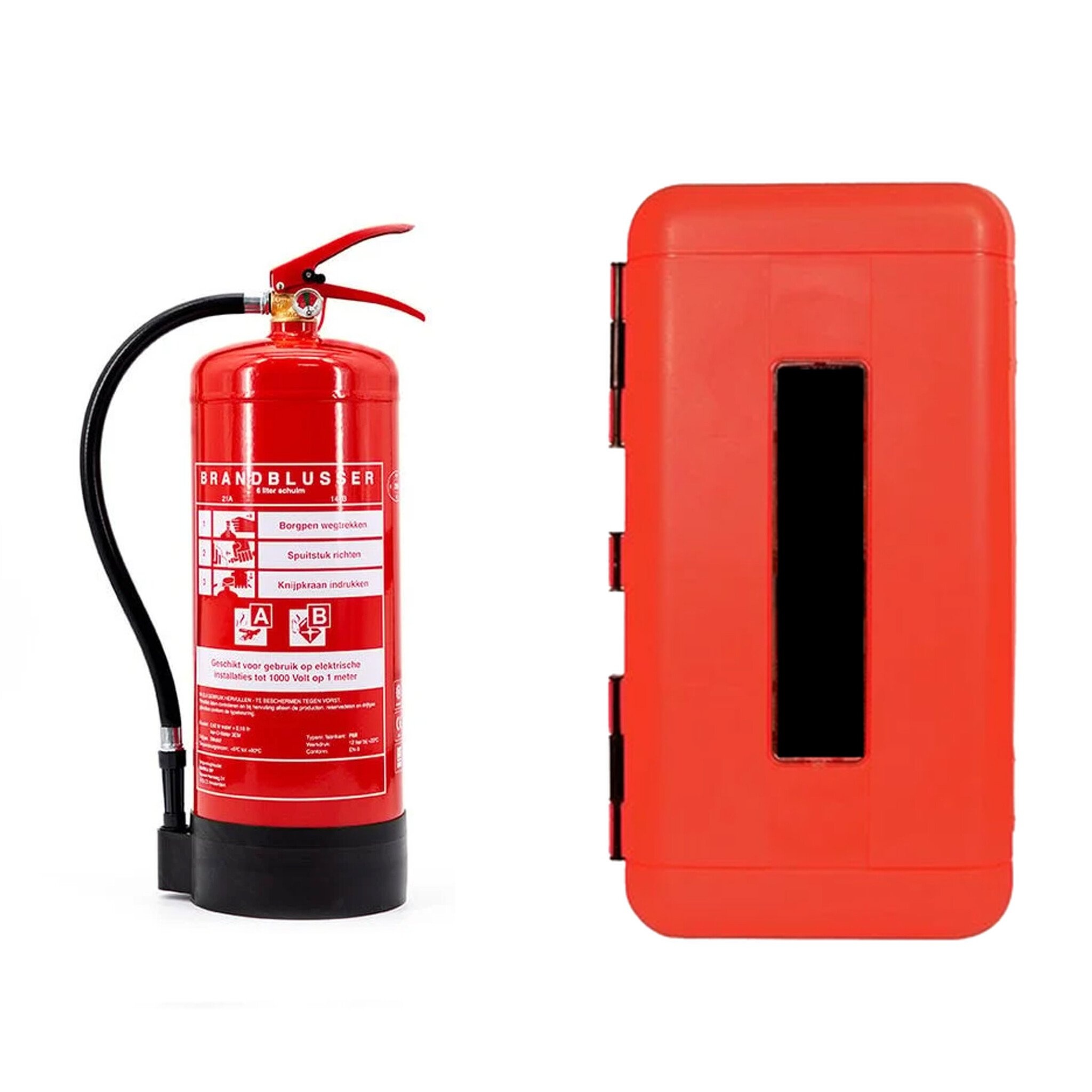 Brandblusser beschermkast 6,9 kg/ltr
