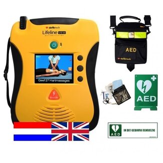 Defibtech Lifeline VIEW AED Dual Combipakket
