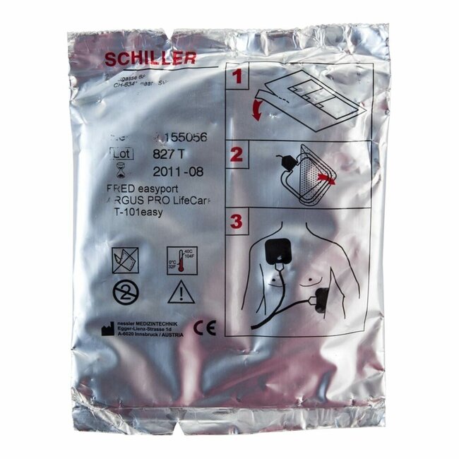 Schiller AED FRED EasyPort elektroden Volwassenen