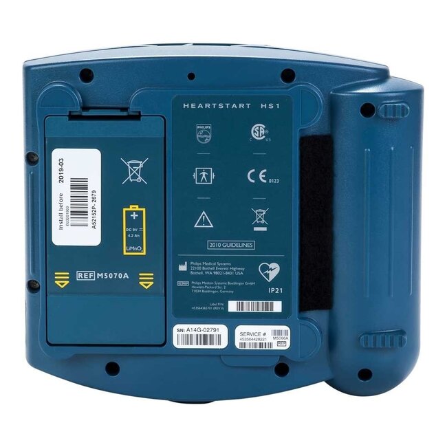 Philips Philips Heartstart HS1 halfautomaat met draagtas en safeset