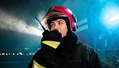 Portofoon en megafoon  bij communicatie in nood