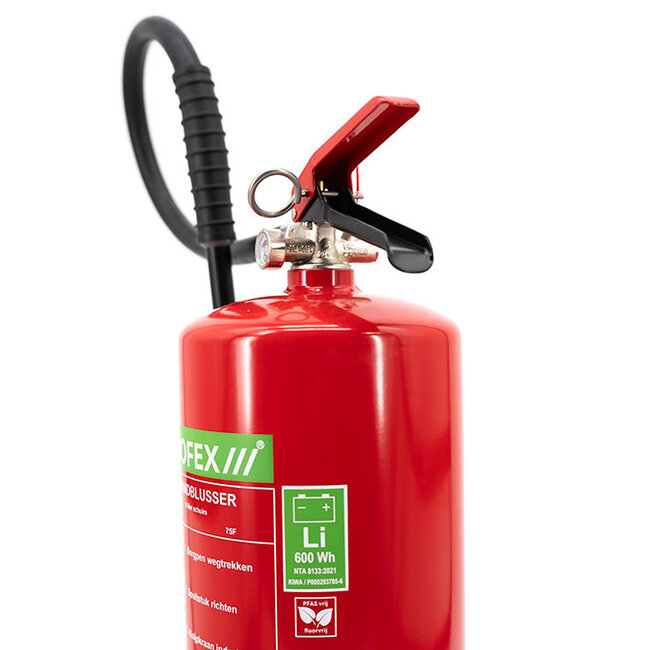 Lithium 6 Liter brandblusser