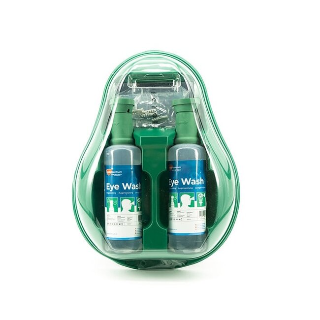 Oogspoelstation incl. 2 x 500 ml oogspoelflessen
