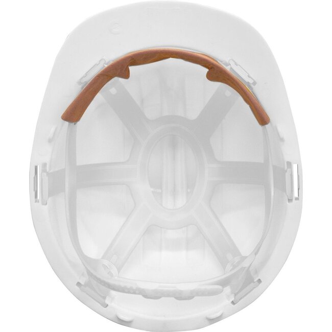 Climax Bouwhelm wit Comfortabel en solide verstelbaar