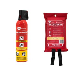 Sprayblusser + blusdeken pakket